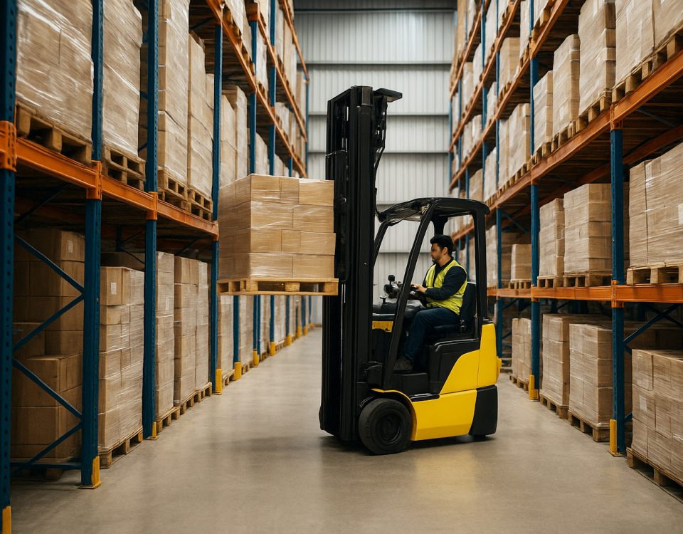 Squeeze More Value from Your Square Foot: How Narrow-Aisle Forklifts Unlock Space, Speed, and Uptime 6 Narrow-Aisle Forklifts
