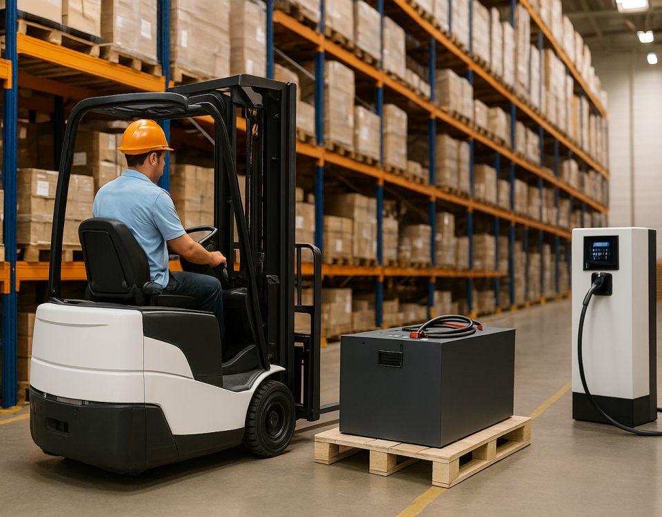 RICHYE’s Next‑Gen Forklift Batteries