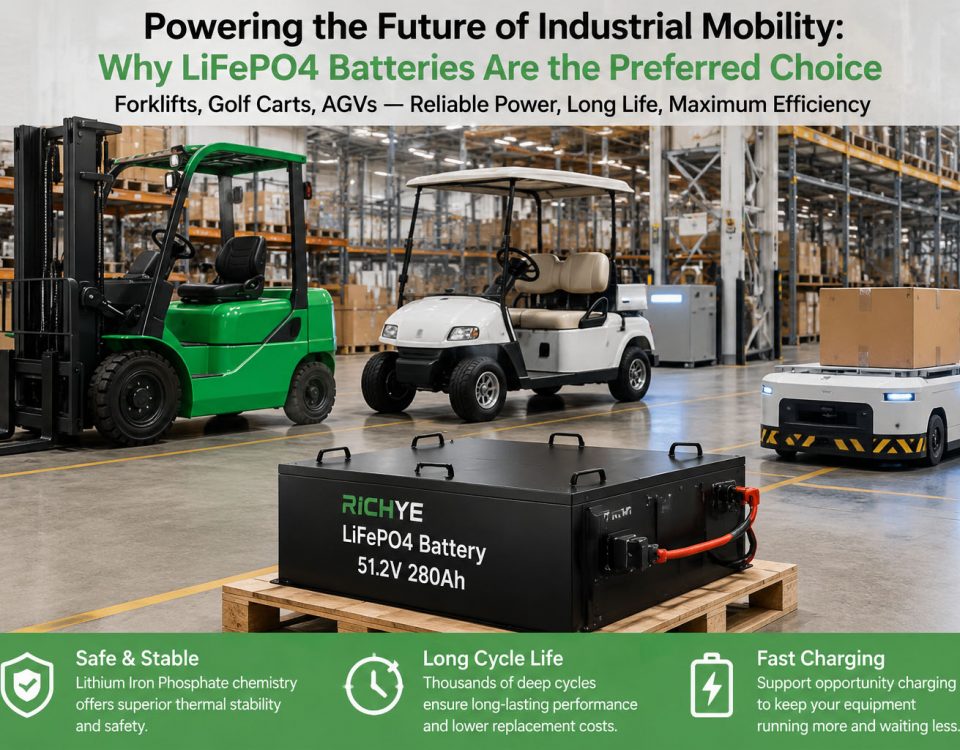 Why LiFePO4 Batteries Are the Preferred Choice